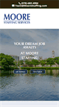Mobile Screenshot of moorestaffing.com